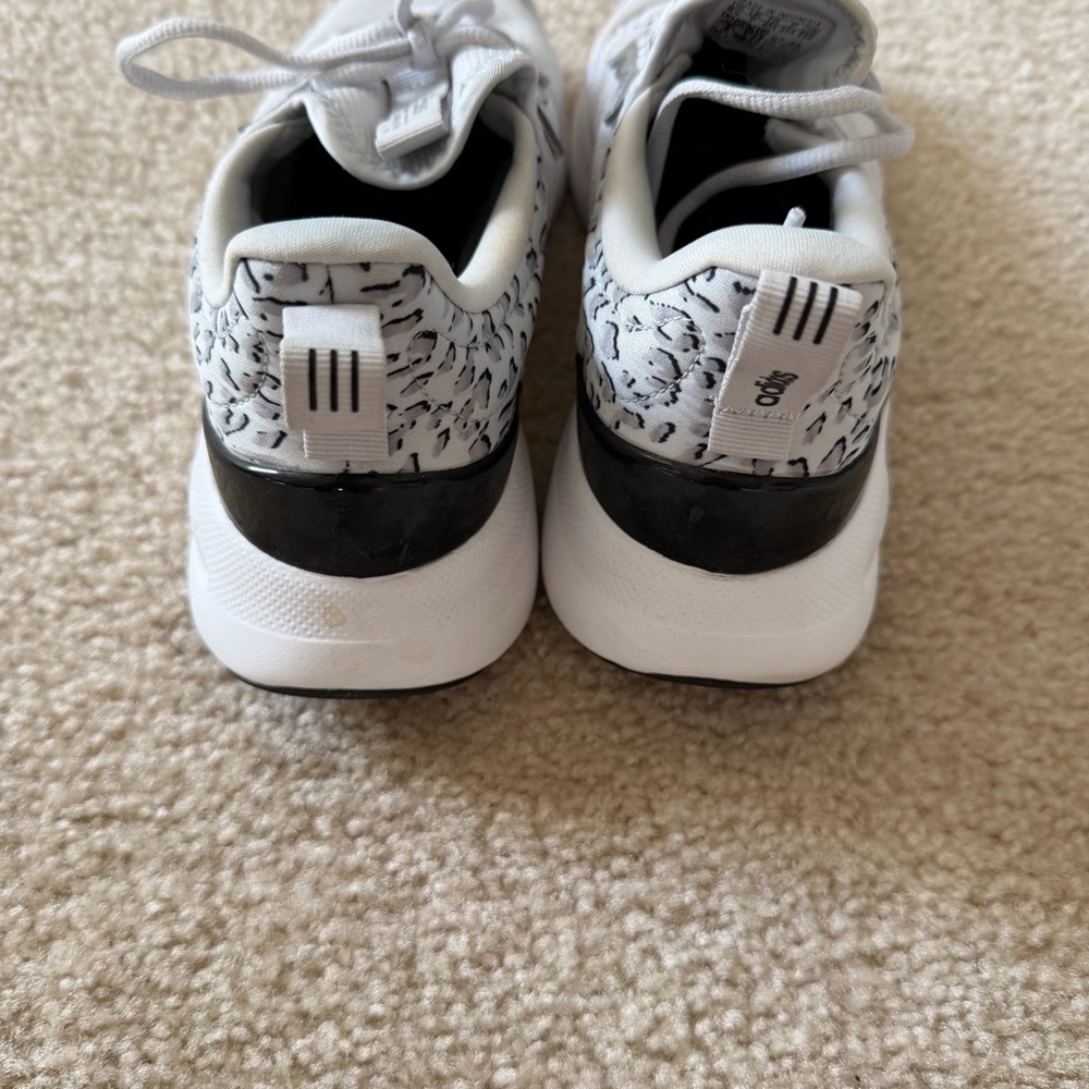 Women’s Adidas White Athletic Sneakers - Picture 3 of 7